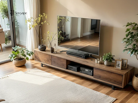 Antique TV Cabinets With Door - Timeless Storage for a Refined Living Room