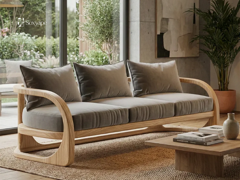Bespoke Wood Sofa Design - Tailored Comfort For Refined Living Spaces