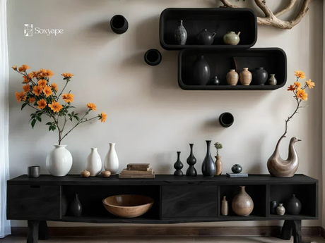 Wooden TV Shelves - Functional Style for a More Organized Living Room