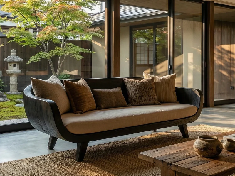 Modern Wood Sofa Design - Natural Comfort For Contemporary Living Rooms