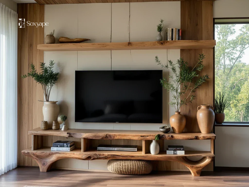 Large Farmhouse Tv Console - Timeless Elegance For Spacious Living