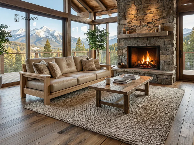Personalized Wood Sofa Design - Tailored Comfort For A Living Room That Feels Like Home