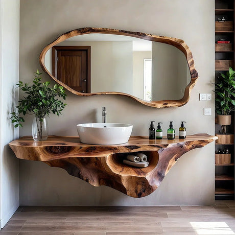 Bathroom Vanity Shelves