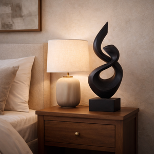 Modern Abstract Sculpture Minimalist Contemporary Table Decor