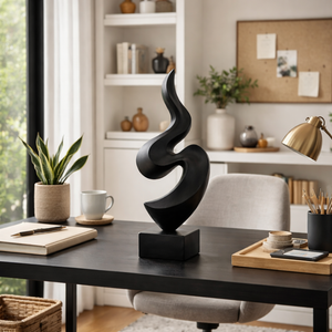 Modern Abstract Sculpture Minimalist Contemporary Table Decor