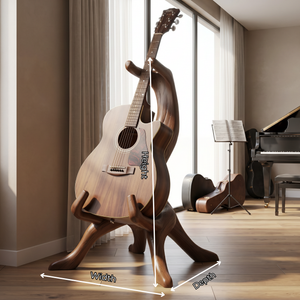 Rootform Guitar Holder Handmade Wooden Floor Stand