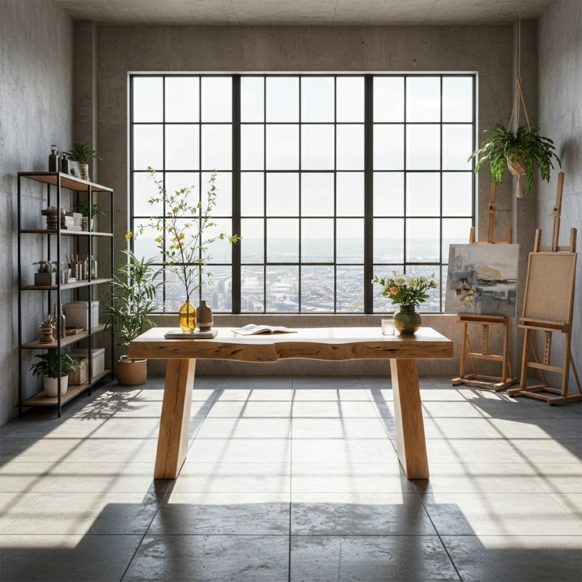 Handmade Live Edge Wood Table Solid Wood Slab Desk