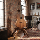 Driftwood Guitar Holder Handmade Wooden Floor Stand