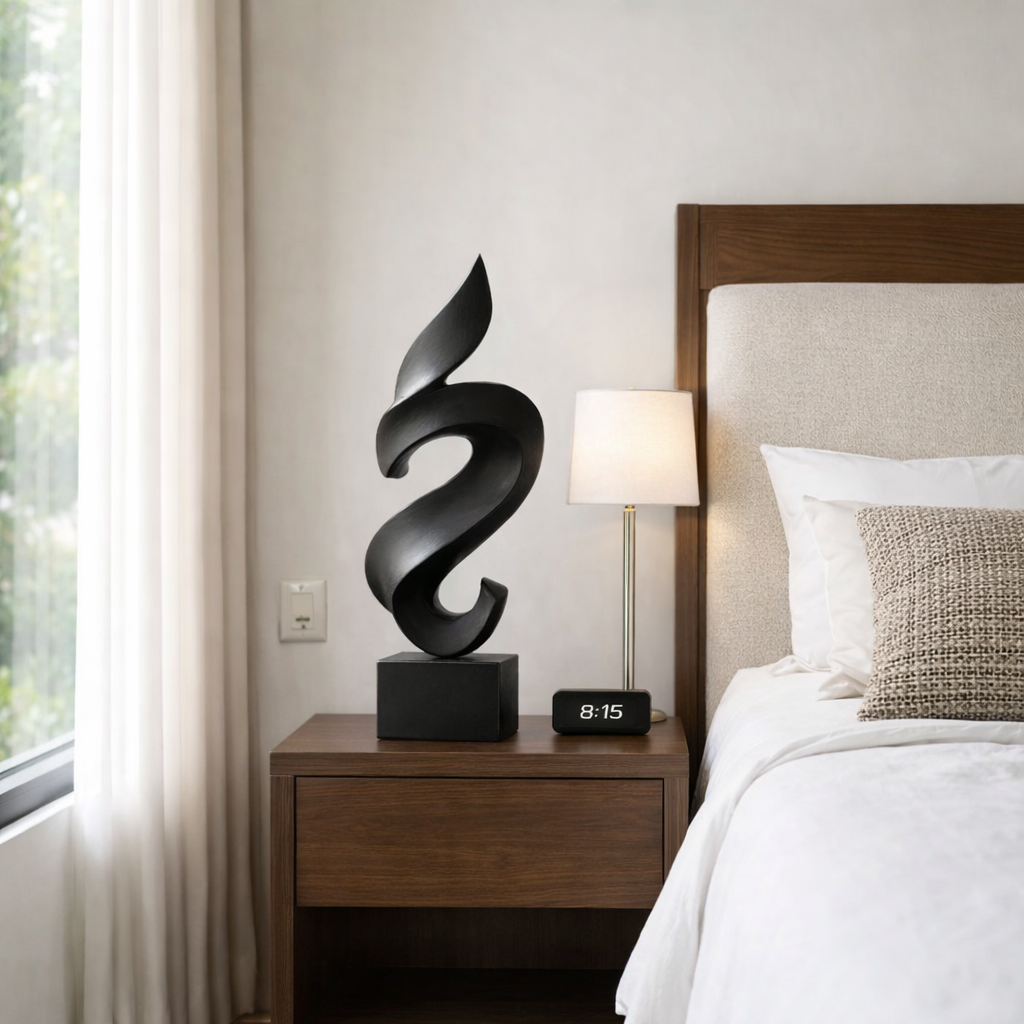 Modern Abstract Sculpture Contemporary Minimalist Table Decor