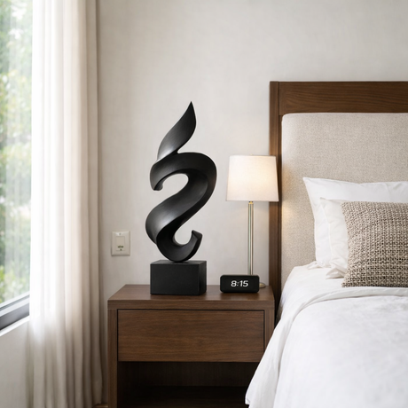 Modern Abstract Sculpture Contemporary Minimalist Table Decor