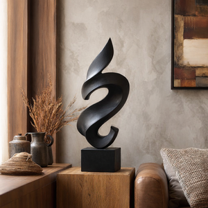 Modern Abstract Sculpture Contemporary Minimalist Table Decor
