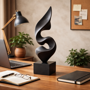 Abstract Modern Sculpture Minimalist Tabletop Art Decor
