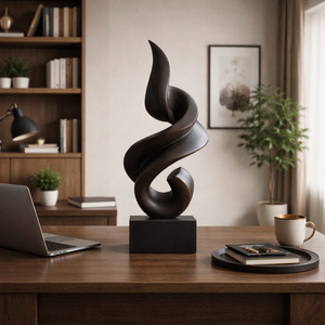 Modern Abstract Sculpture Contemporary Minimalist Table Decor