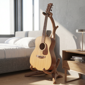 Branchform Guitar Holder Handmade Wooden Floor Stand