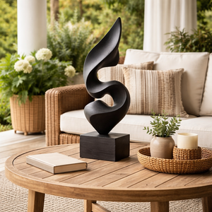 Abstract Modern Sculpture Minimalist Tabletop Art Decor