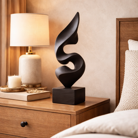 Abstract Modern Sculpture Minimalist Tabletop Art Decor