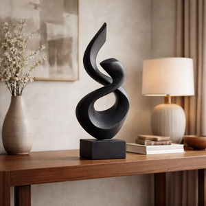 Modern Abstract Sculpture Minimalist Contemporary Table Decor