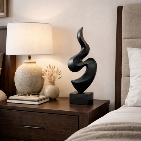Modern Abstract Sculpture Minimalist Contemporary Table Decor