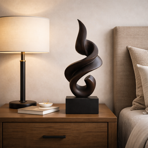 Modern Abstract Sculpture Contemporary Minimalist Table Decor