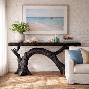 Arched Branch Solid Wood Console Table