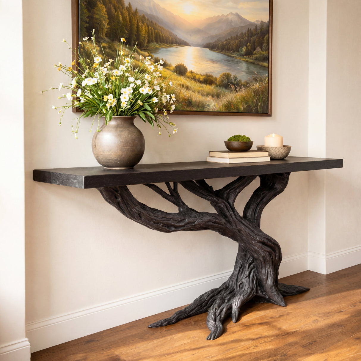 Canopy Branch Solid Wood Console Table