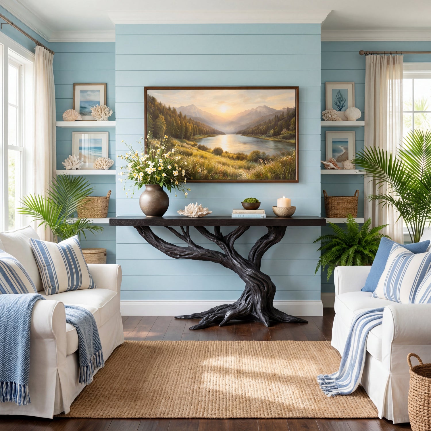 Canopy Branch Solid Wood Console Table