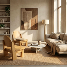 Solid Wood Kids Chair Handcrafted Wooden Chair for Children