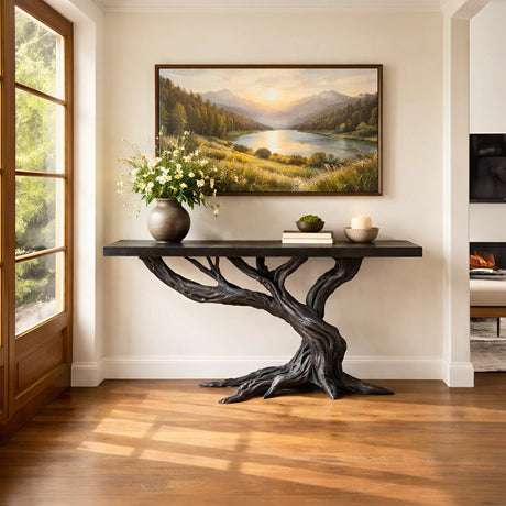 Canopy Branch Solid Wood Console Table