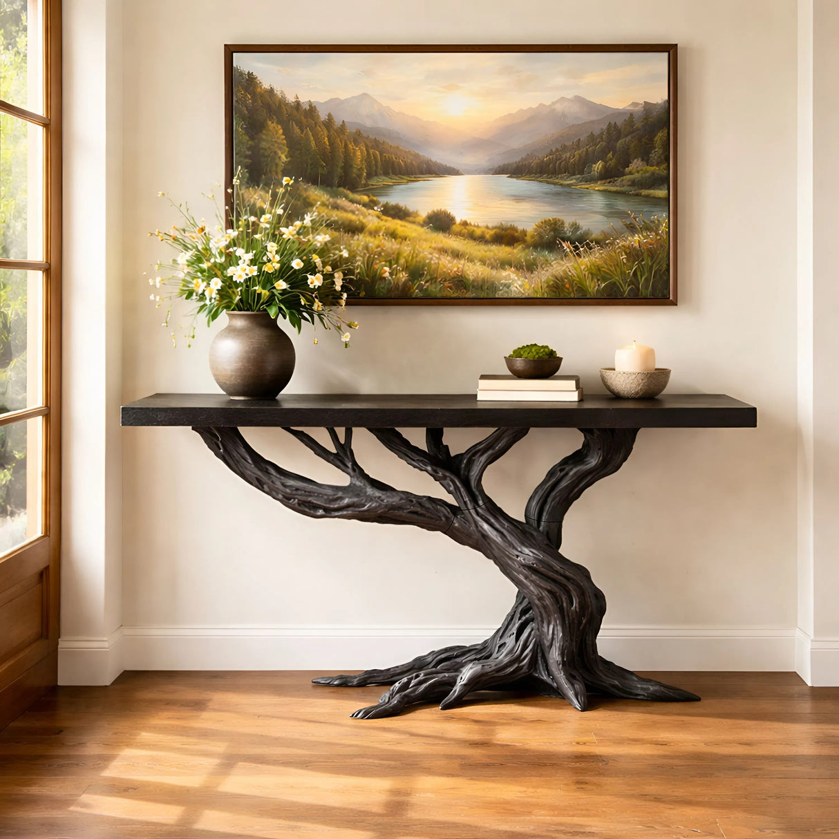 Canopy Branch Solid Wood Console Table