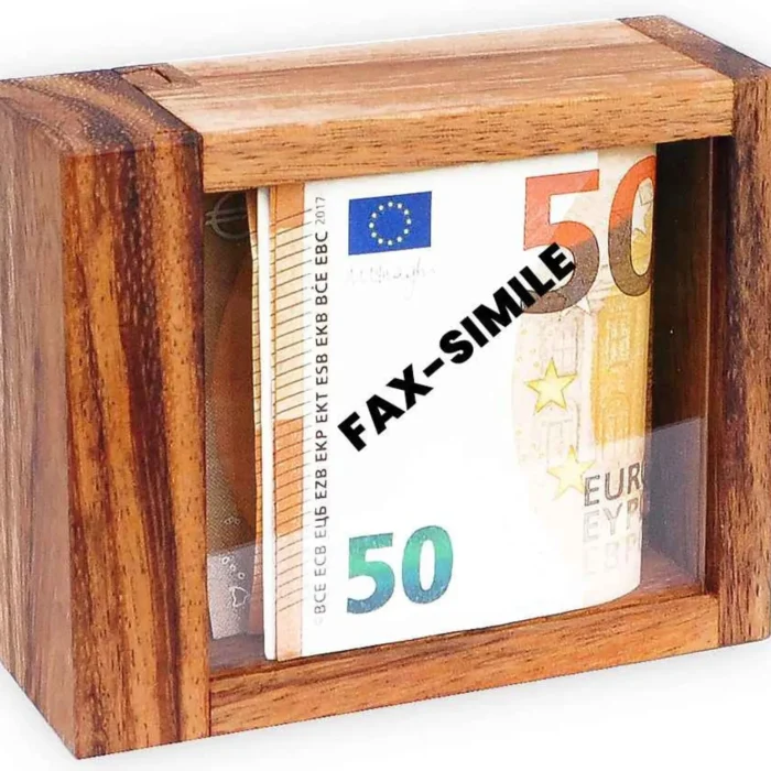 Large Wooden Safe Style Secret Puzzle Storage Box